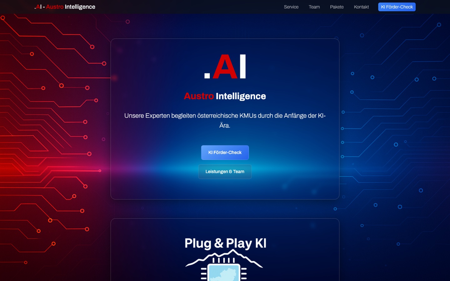 Austro Intelligence – Website