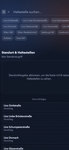 Ö wie Öffi – Mobile-Ansicht